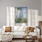 Obraz na płótnie "Pani Monet i jej syn" - Oscar Claude Monet - Obraz_Canvas do salonu.jpg