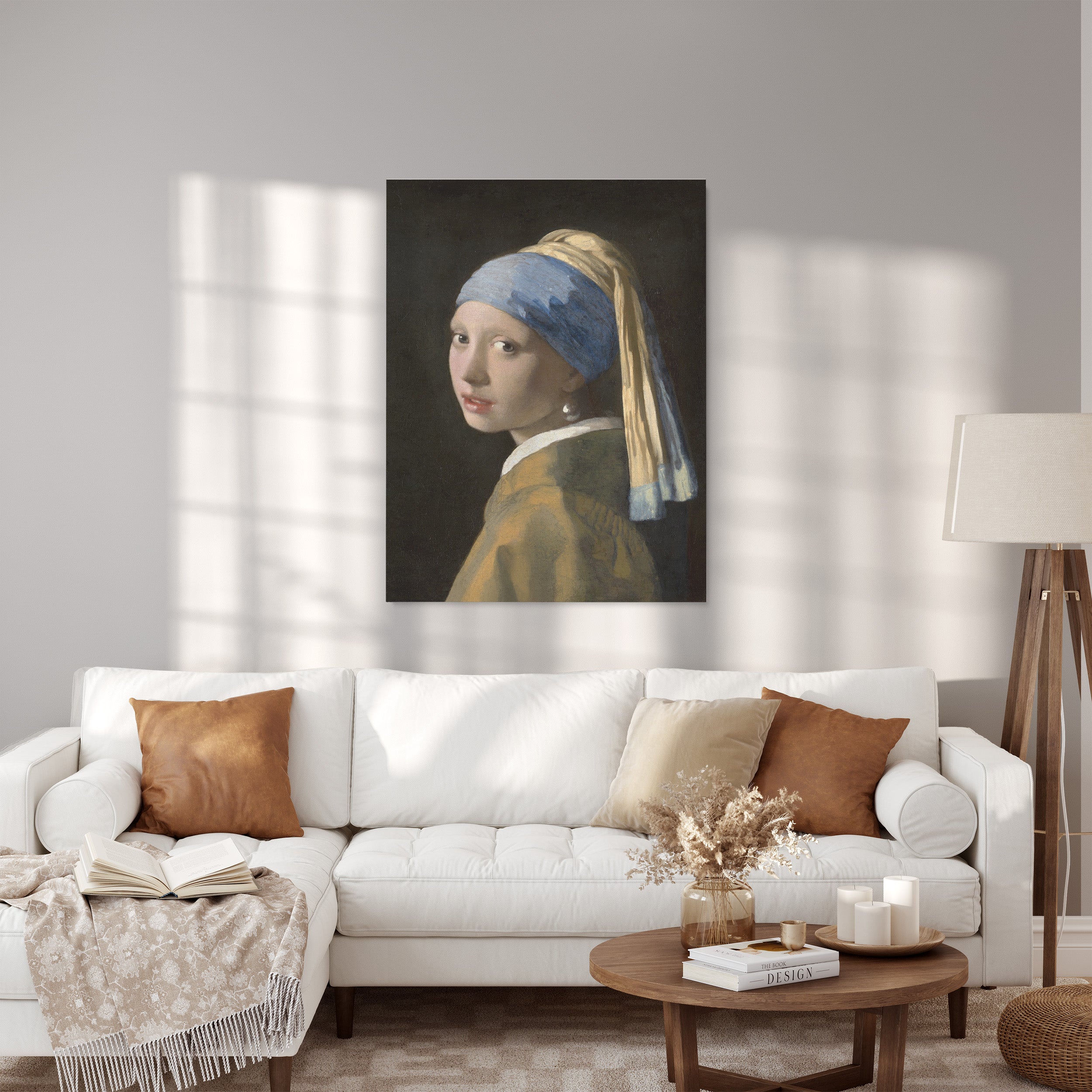 Obraz na płótnie "Dziewczyna z perłą" -  Jan Vermeer - Obraz_Canvas do salonu.jpg