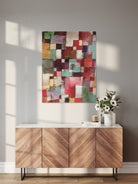 Obraz na płótnie "Rytmy czerwono-zielone i fioletowo-żółte" - Paul Klee - Obraz_Obraz do pokoju.jpg