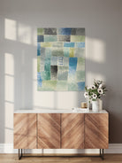 Obraz na płótnie "Pierwszy dom na osiedlu" - Paul Klee - Pierwszy dom na osiedlu - Paul Klee_Obraz do pokoju.jpg