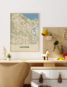 Plakat GDAŃSK - Mapa miasta