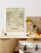 Plakat KOSZALIN - Mapa miasta
