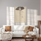 Canvas painting "Portrait of a Woman" - Egon Schiele - Portrait of a Woman_Canvas for the living room.jpg