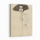 Painting on canvas "Portrait of a Woman" - Egon Schiele - Portrait of a Woman_Painting on canvas.jpg