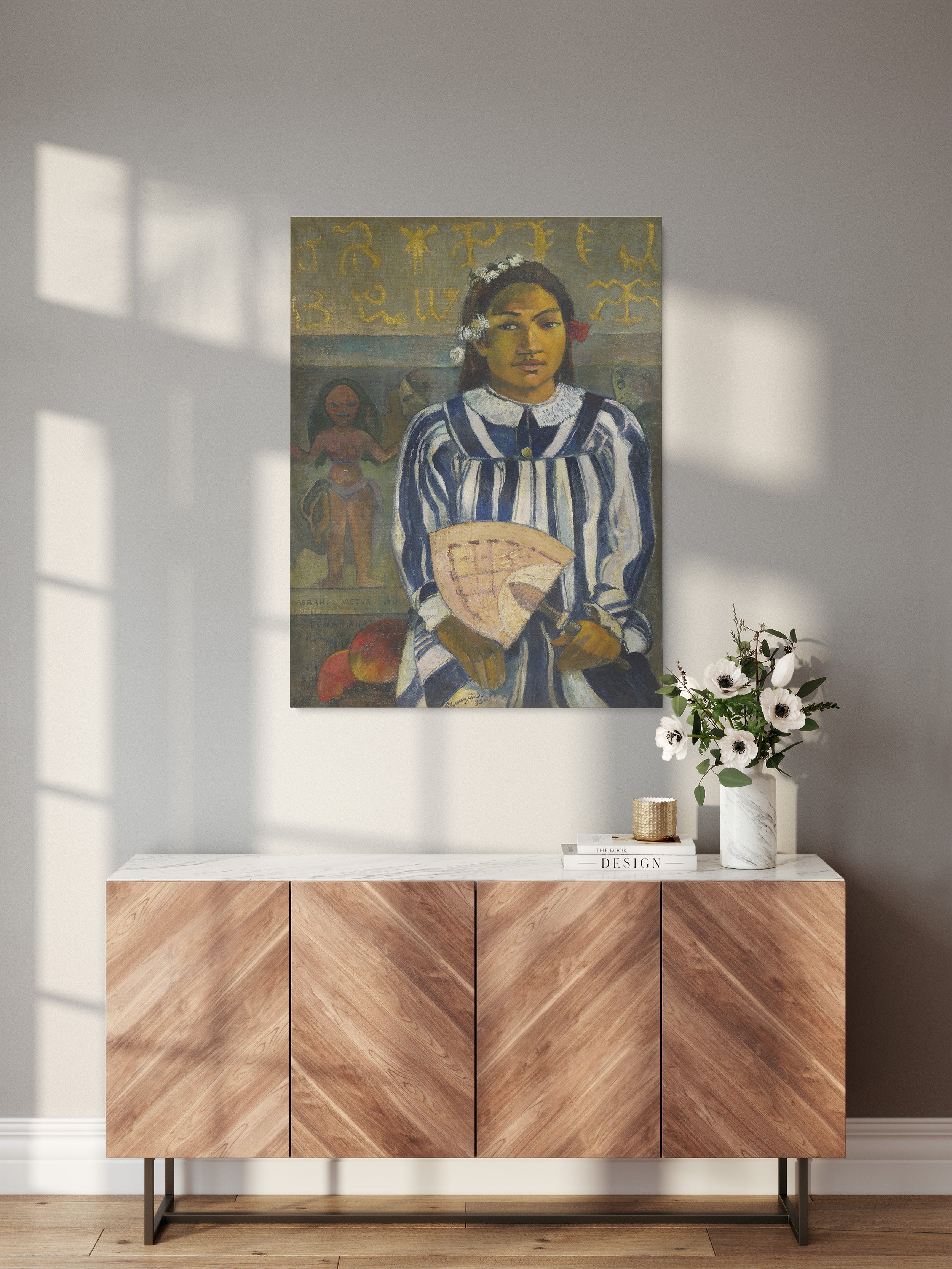 Tehamana Has Many Parents or The Ancestors of Tehamana - Paul Gauguin - Tehamana Has Many Parents or The Ancestors of Tehamana_Obraz do pokoju.jpg