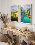 Zestaw plakatów Francja i Włochy