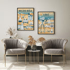 Zestaw plakatów Bielsko-Biała i Łódz