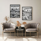 Zestaw plakatów Legnica i Wałbrzych