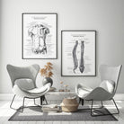 Zestaw plakatów Kręgosłup i Mięśnie tułowia