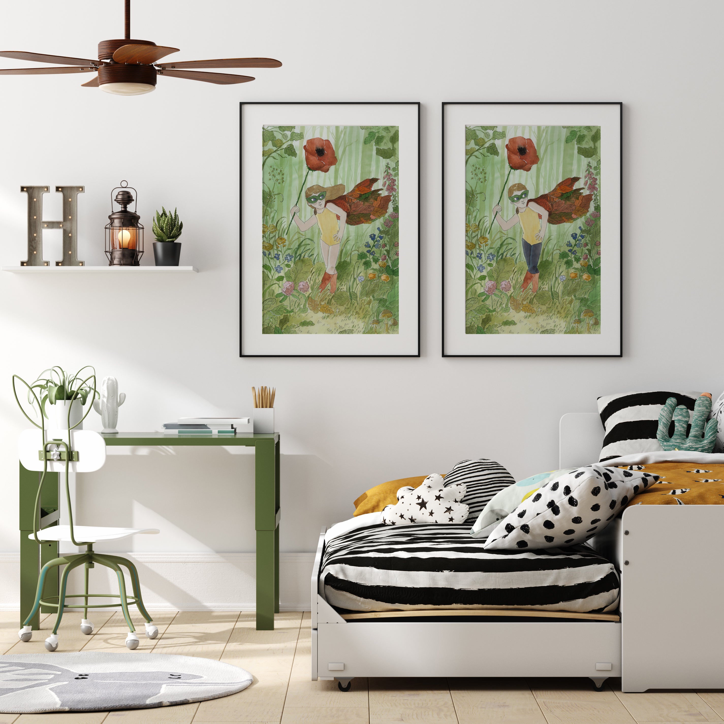 Zestaw plakatów Botanik i Botaniczka