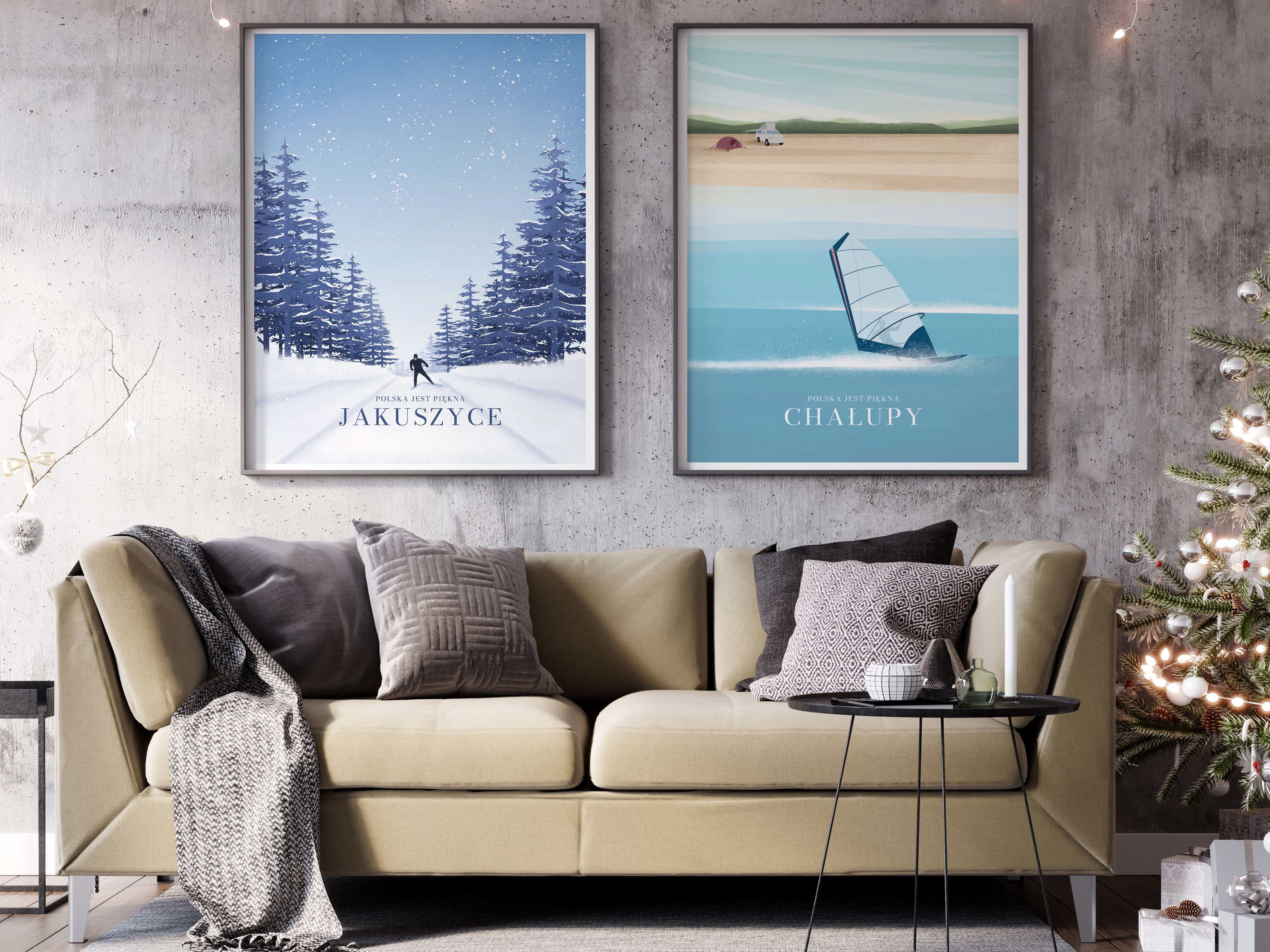 Zestaw plakatów Jakuszyce i Chałupy