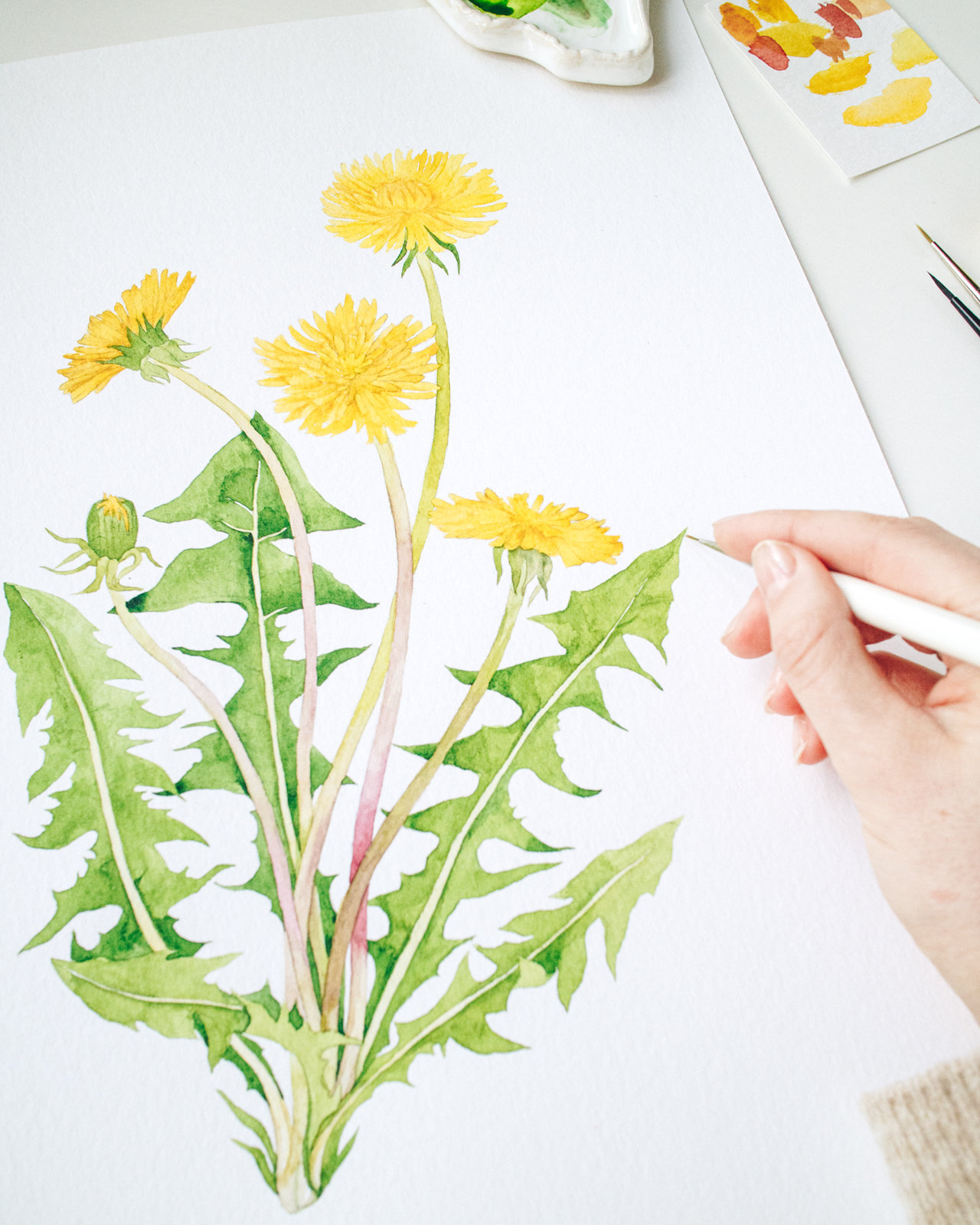 Dandelion - poster 30 x 40 cm \ Fine Art | For home \ Home posters ...