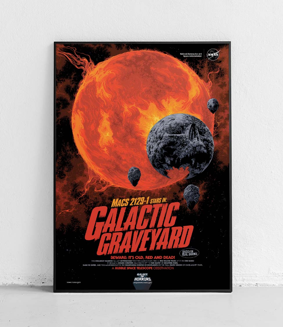 Galactic Graveyard - Poster 50 X 70 Cm \ Smooth Matte 