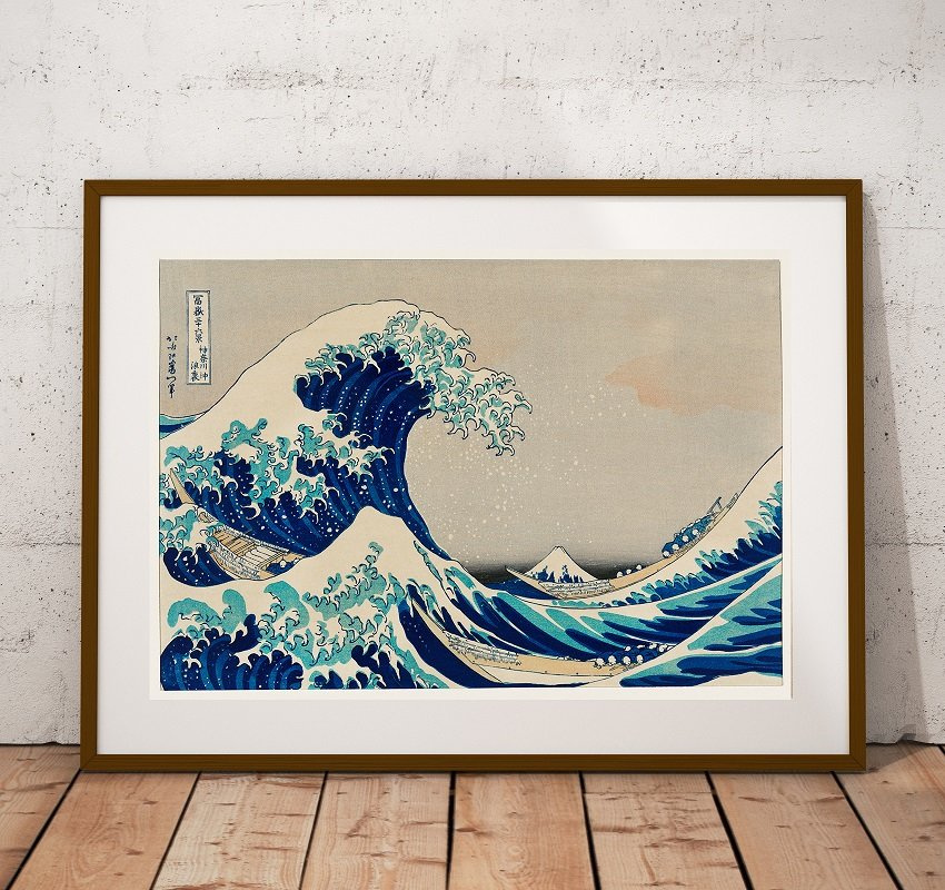 The Great Wave off Kanagawa - poster 21 x 30 cm \ Smooth matte ...