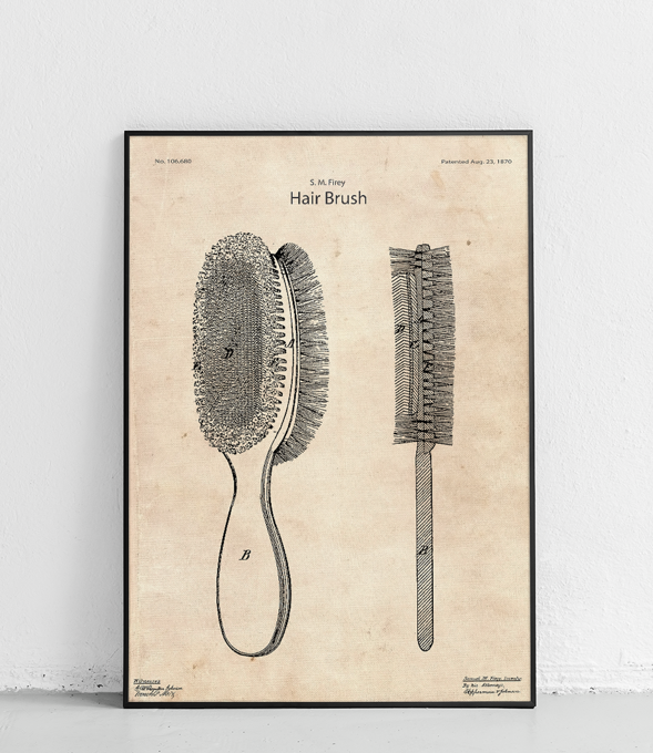 Hairbrush - poster