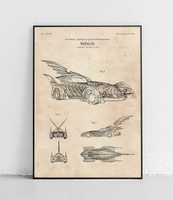 Batmobile - plakat