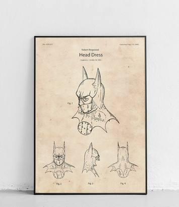 Batman - Maska - plakat