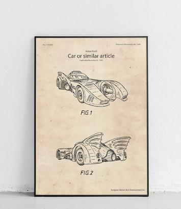 Batmobile 2 - plakat