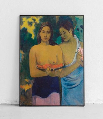 Dwie kobiety z Tahiti - plakat 