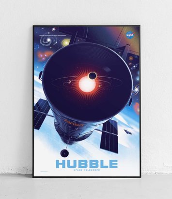 Kosmiczny Teleskop Hubble’a - plakat