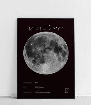 Księżyc - plakat