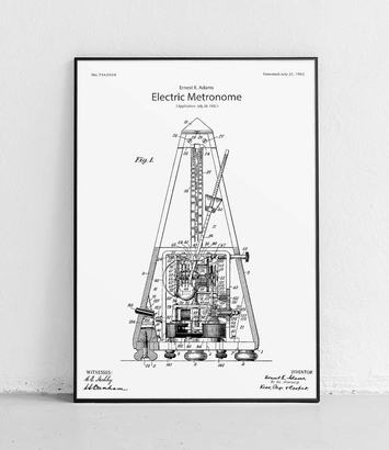 Metronom - plakat