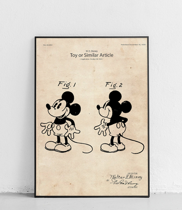 Myszka Miki - plakat