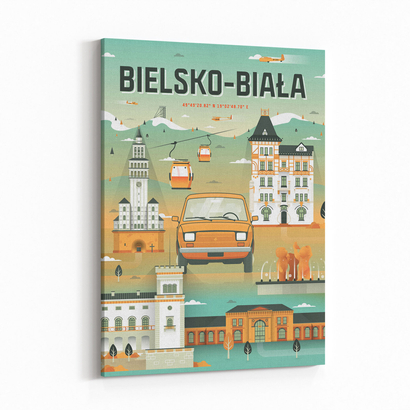 Obraz Bielsko-Biała - zielony