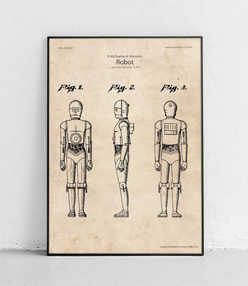 Star Wars C- 3PO - plakat