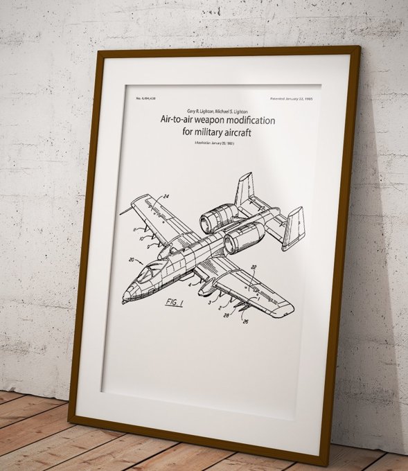 A10 Warthog - plakat