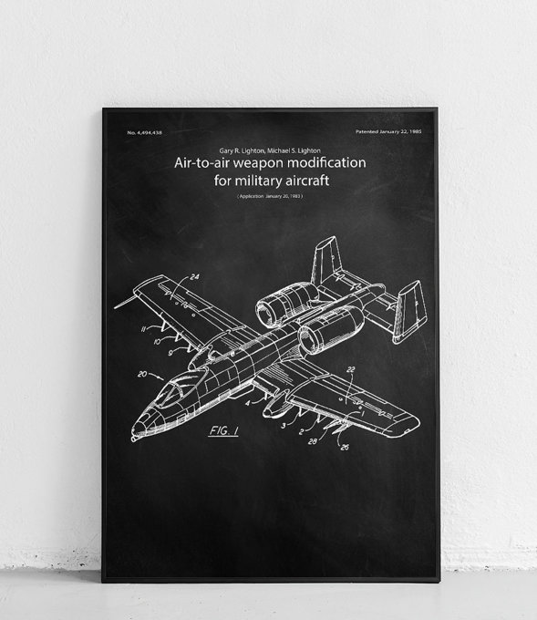 A10 Warthog - plakat