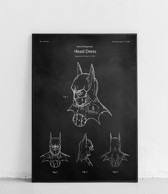 Batman - Maska - plakat