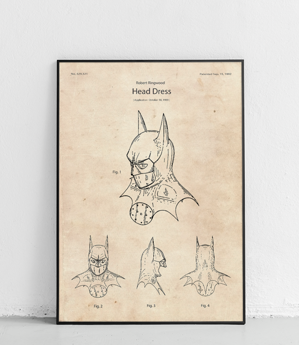 Batman - Maska - plakat