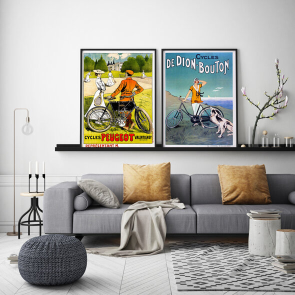 Cycles Peugeot - plakat