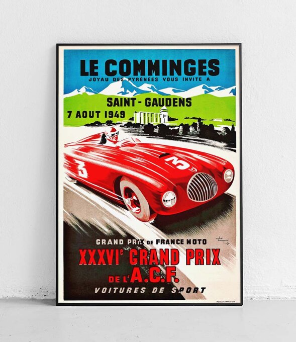 Grand Prix de France Moto - plakat