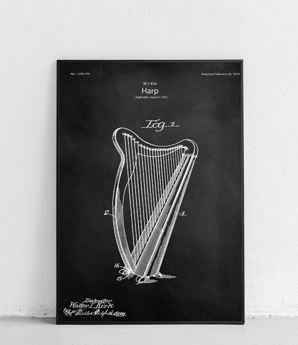 Harfa 2 - plakat