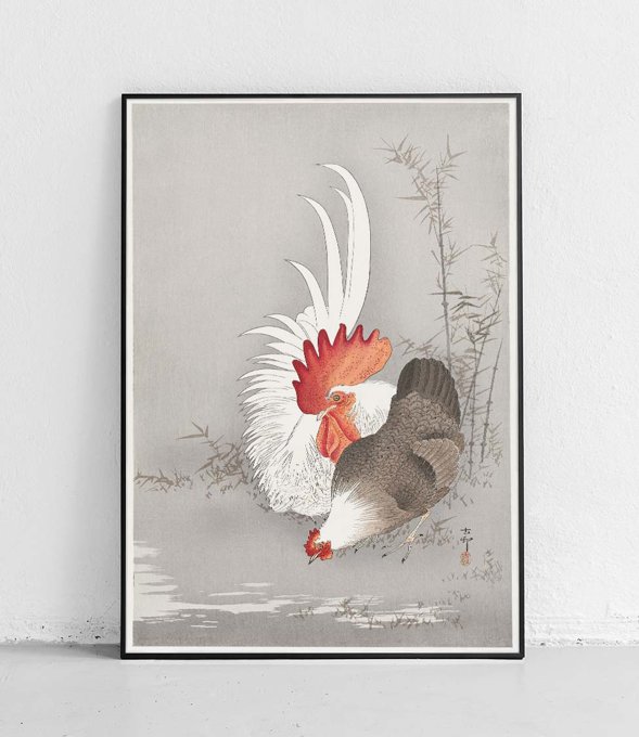 Kogut i kurczak - plakat