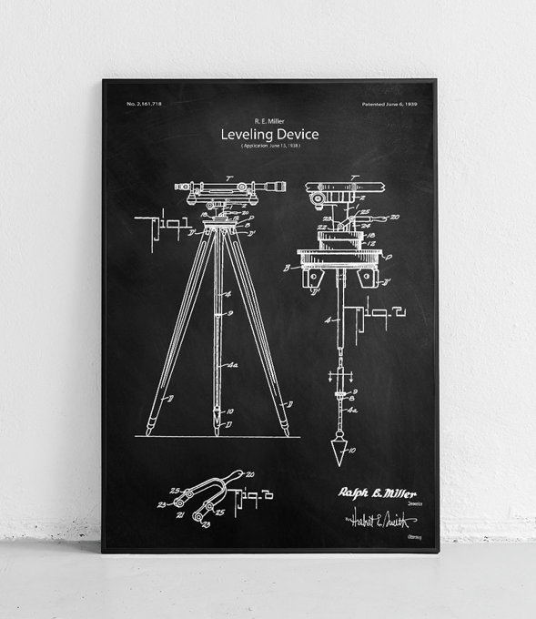 Niwelator - plakat