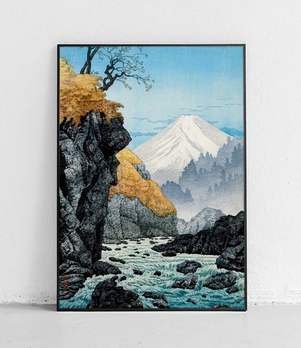 Podnóże góry Ashitaka - plakat