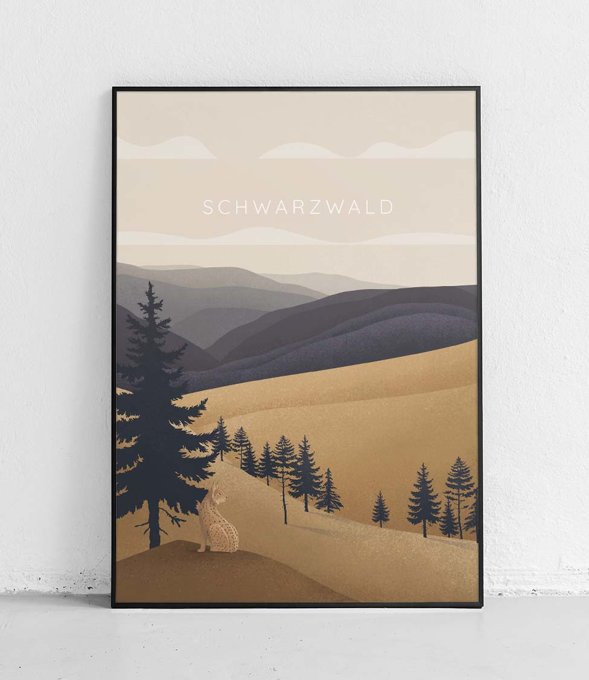 Schwarzwald - plakat