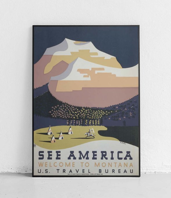 See America Montana 2 - plakat 