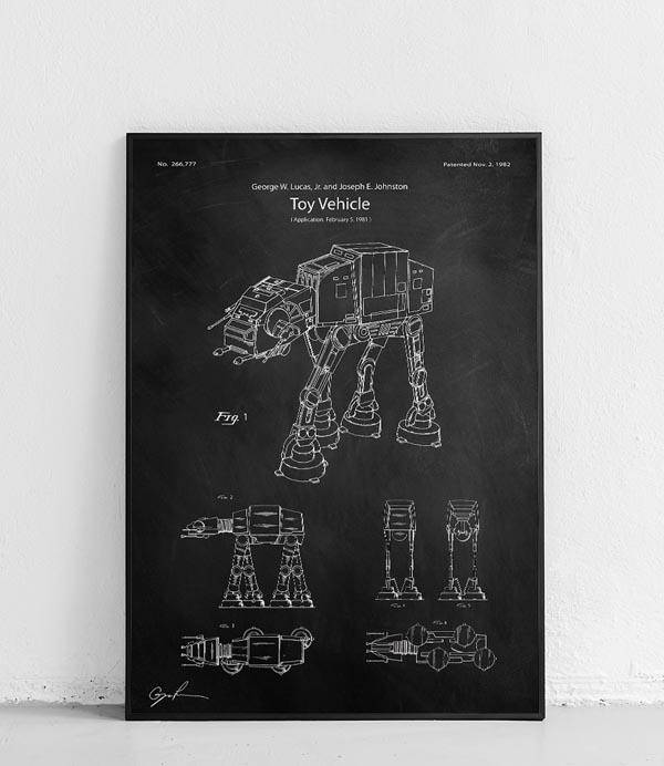 Star Wars AT-AT - plakat