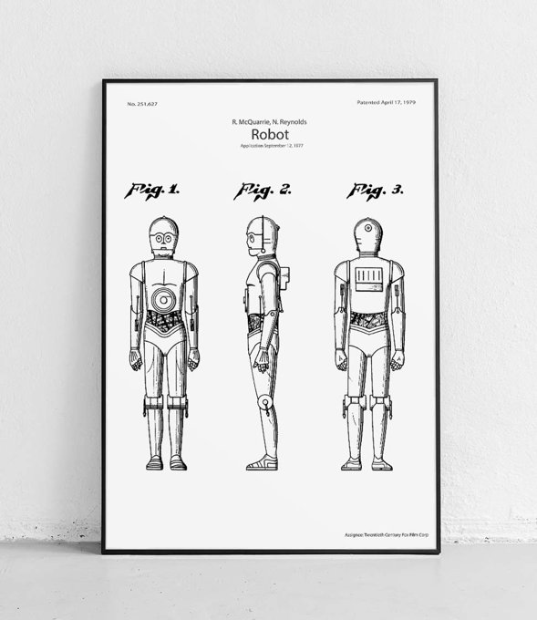 Star Wars C- 3PO - plakat