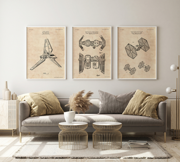 Star Wars Imperial Shuttle - plakat