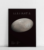 Haumea - Planety Układu Słonecznego v2 - plakat