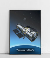 Kosmiczny Teleskop Hubble’a - plakat 