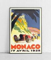 Monaco 1932 - plakat