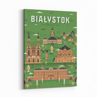 Obraz Białystok - zielony