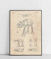 Star Wars AT-AT - plakat