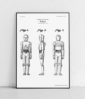 Star Wars C- 3PO - plakat